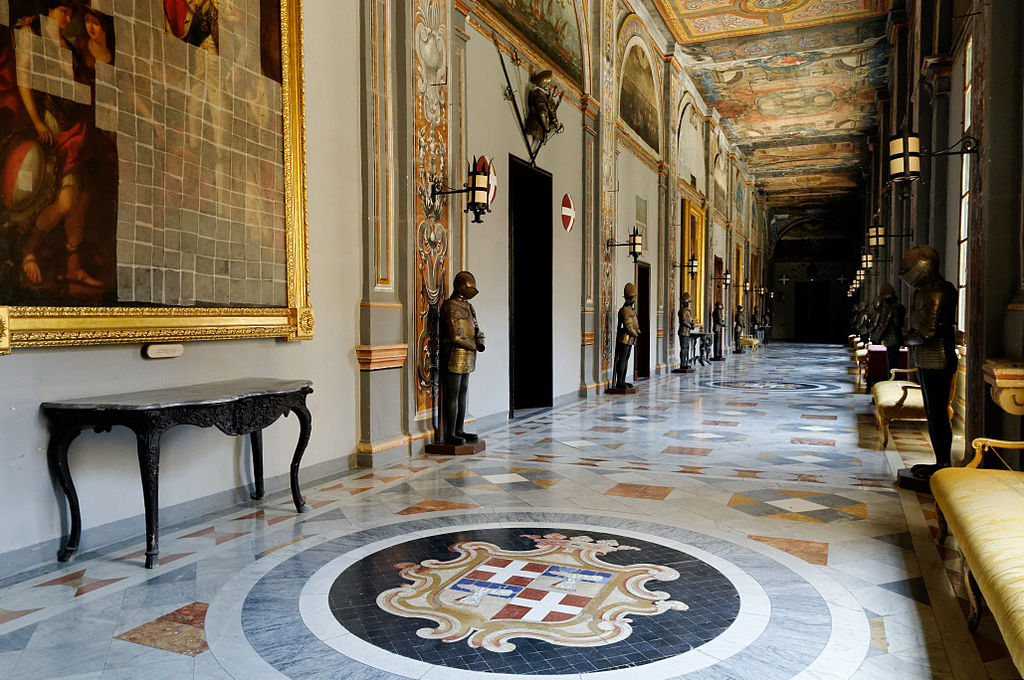 Interior hallway, Grandmasters Palace